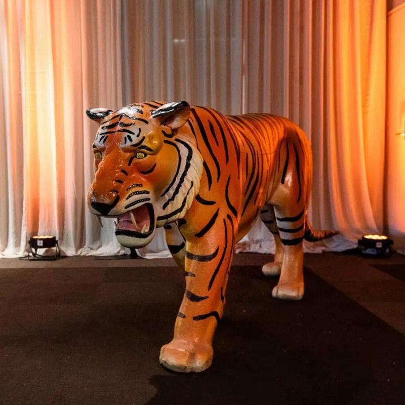 Large Tiger Prop Hire Melbourne Feel Good Events