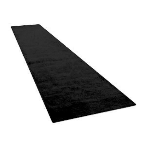 black carpet runner