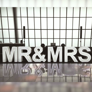 mr & mrs letters