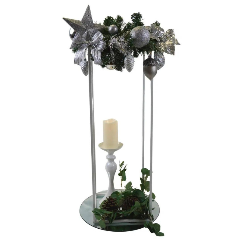 Christmas Centrepiece - Silver