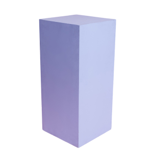 blue pastel plinth