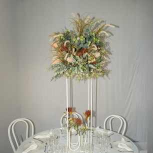 table centrepiece australian native florals 